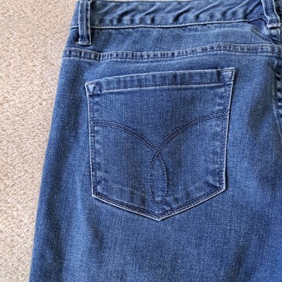 Calvin Klein Jeans Size 29 Blue Straight Leg Denim - Picture 11 of 14